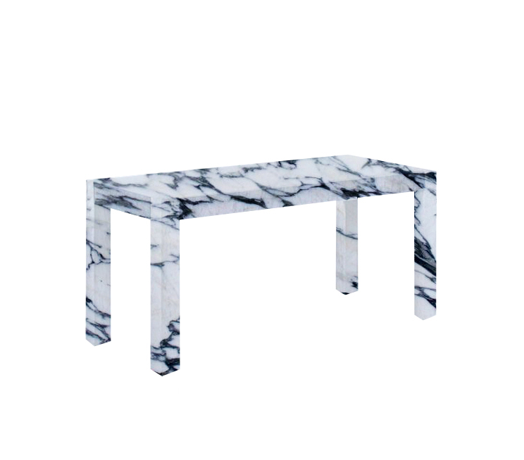 Arabescato Corchia Canaletto Solid Marble Dining Table