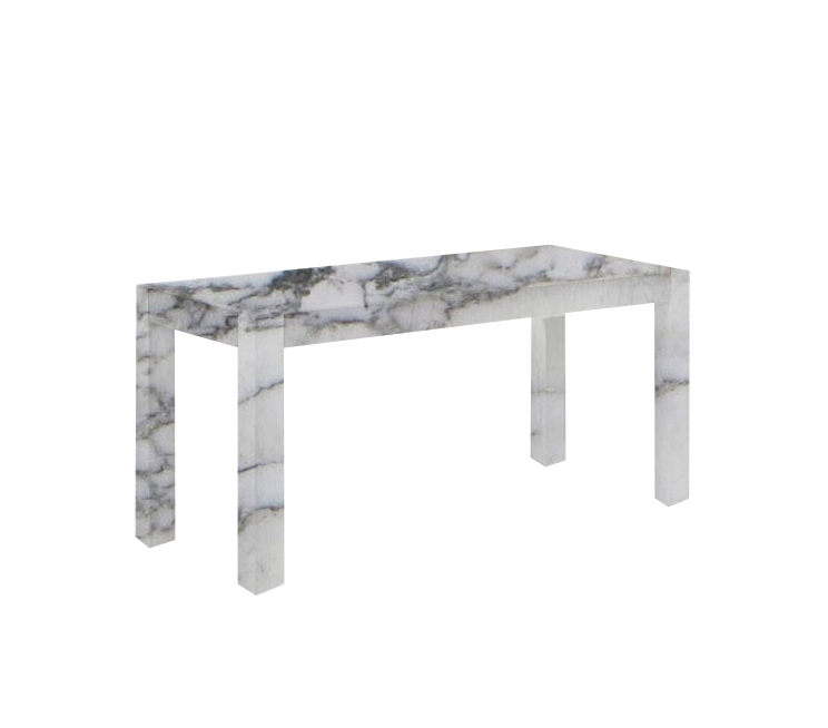 Arabescato Vagli Extra Canaletto Solid Marble Dining Table