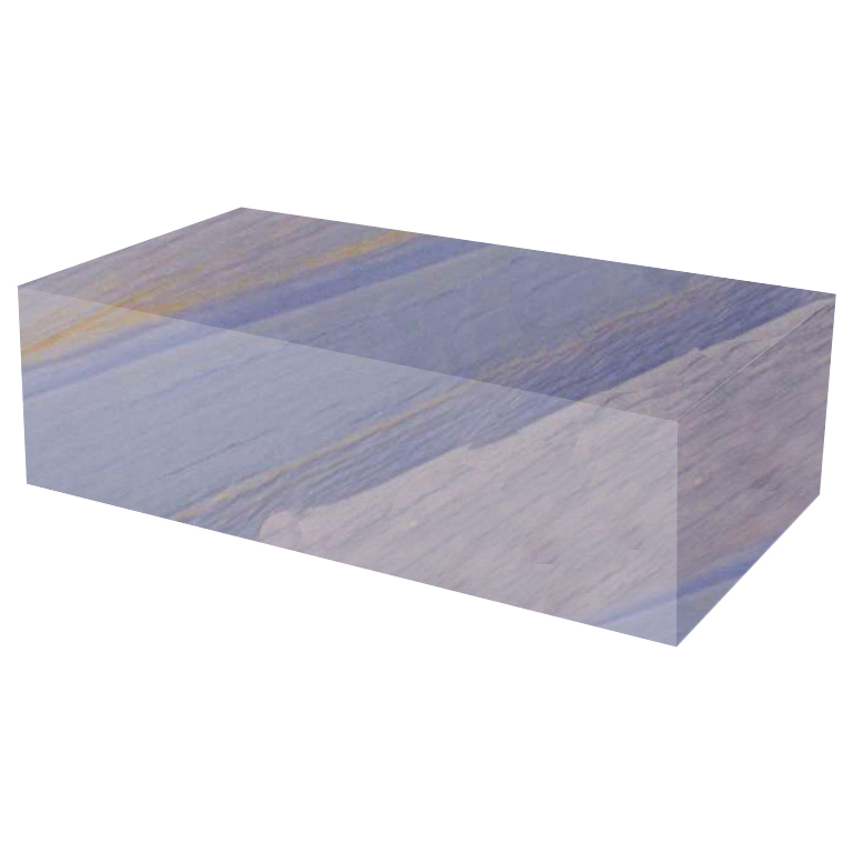 Azul Macaubas Rectangular Solid Granite Coffee Table