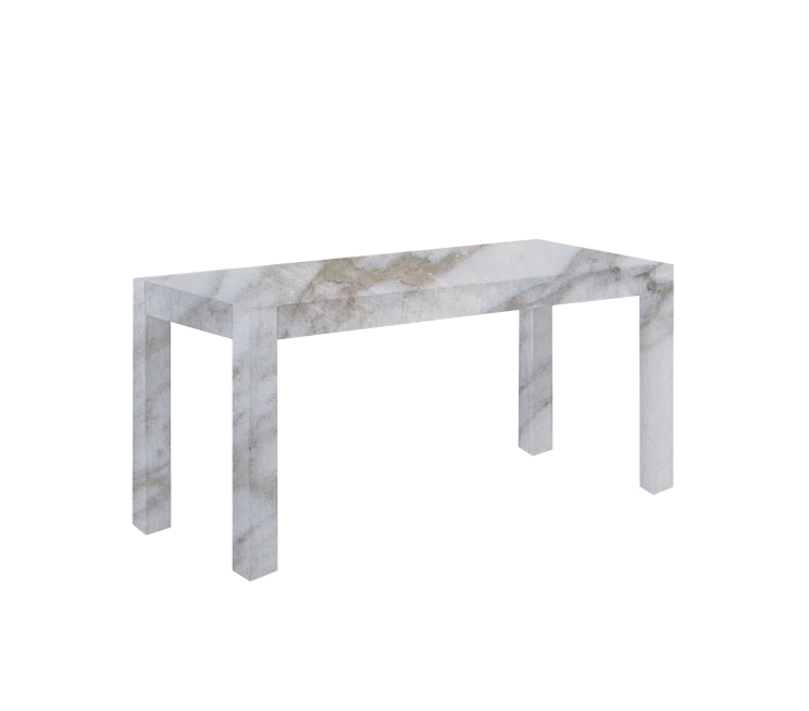Calacatta Oro Canaletto Solid Marble Dining Table