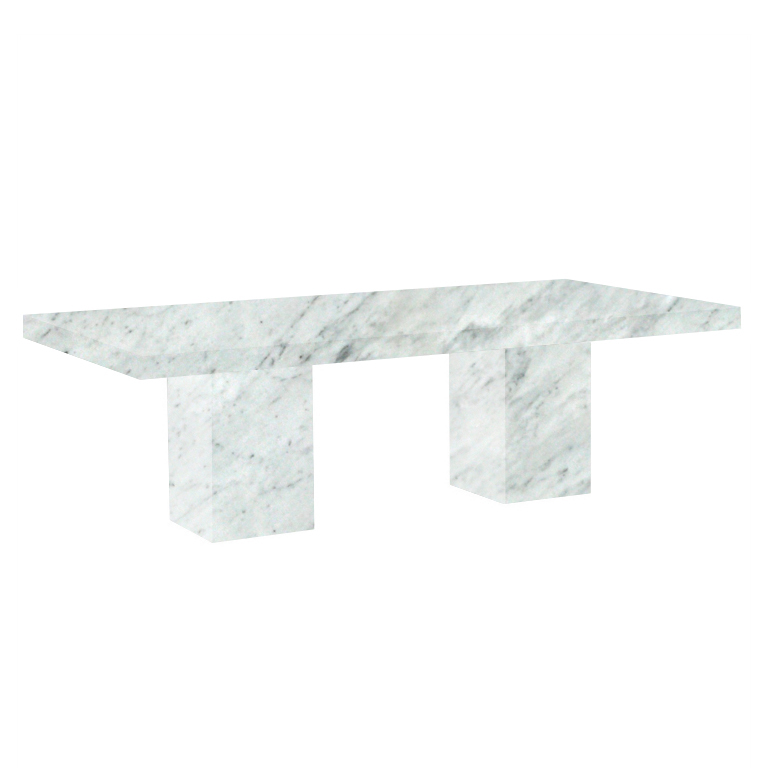 Carrara Extra Bedizzano 8 Seater Marble Dining Table