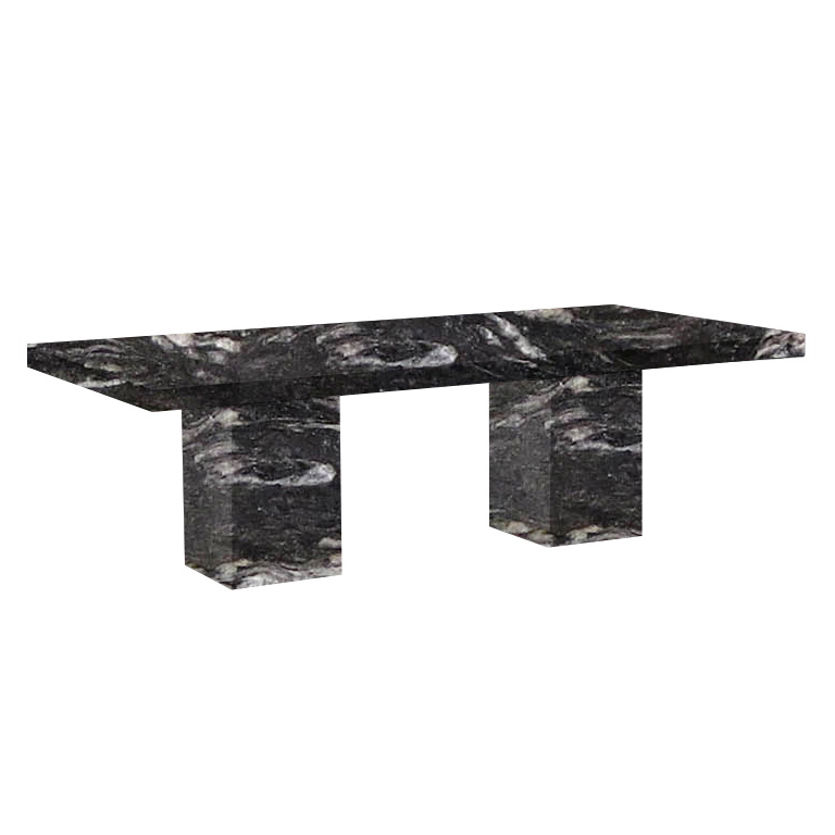 Cosmic Black Bedizzano 10 Seater Granite Dining Table