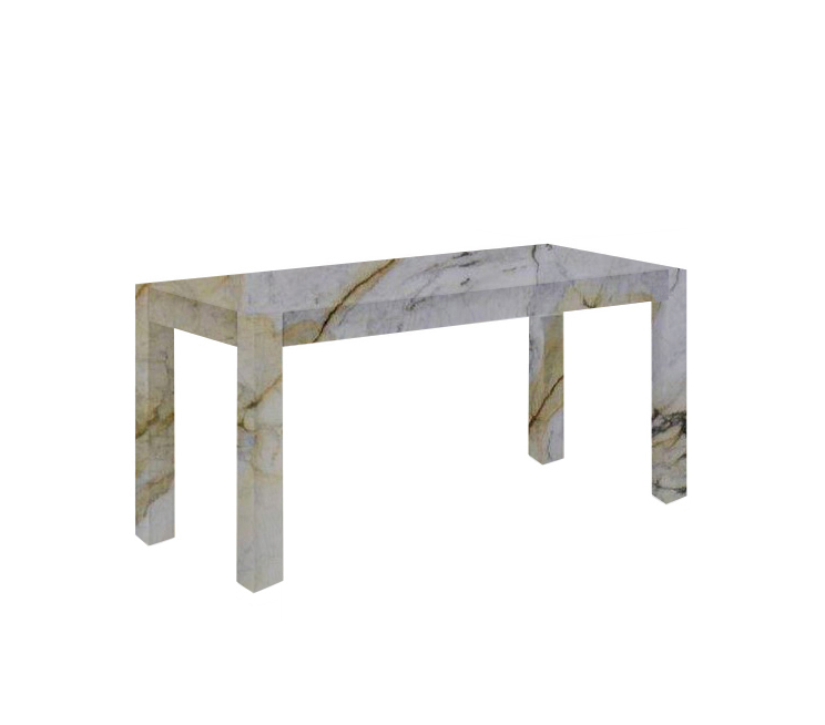 Paonazzo Canaletto Solid Marble Dining Table