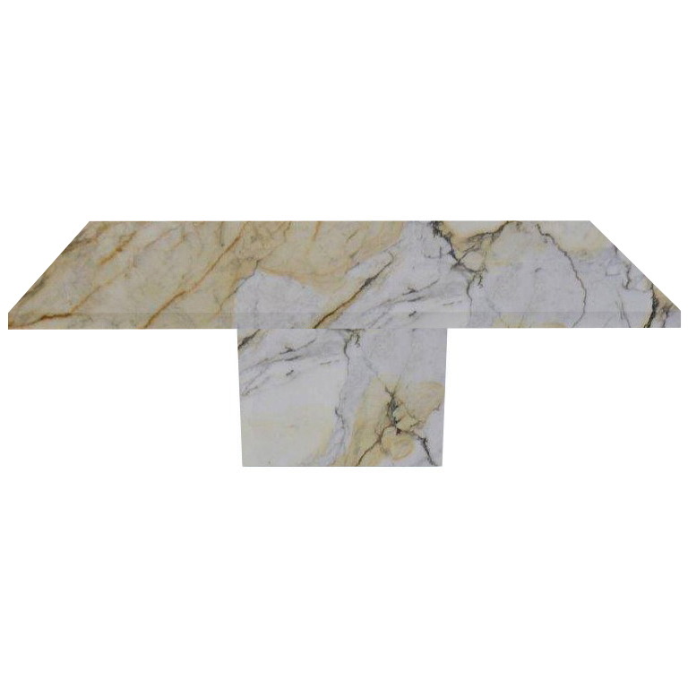 Paonazzo Torano Marble Dining Table