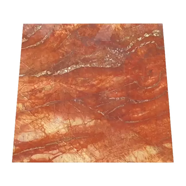 Rosso Damasco Marble Tiles (600x600x20)