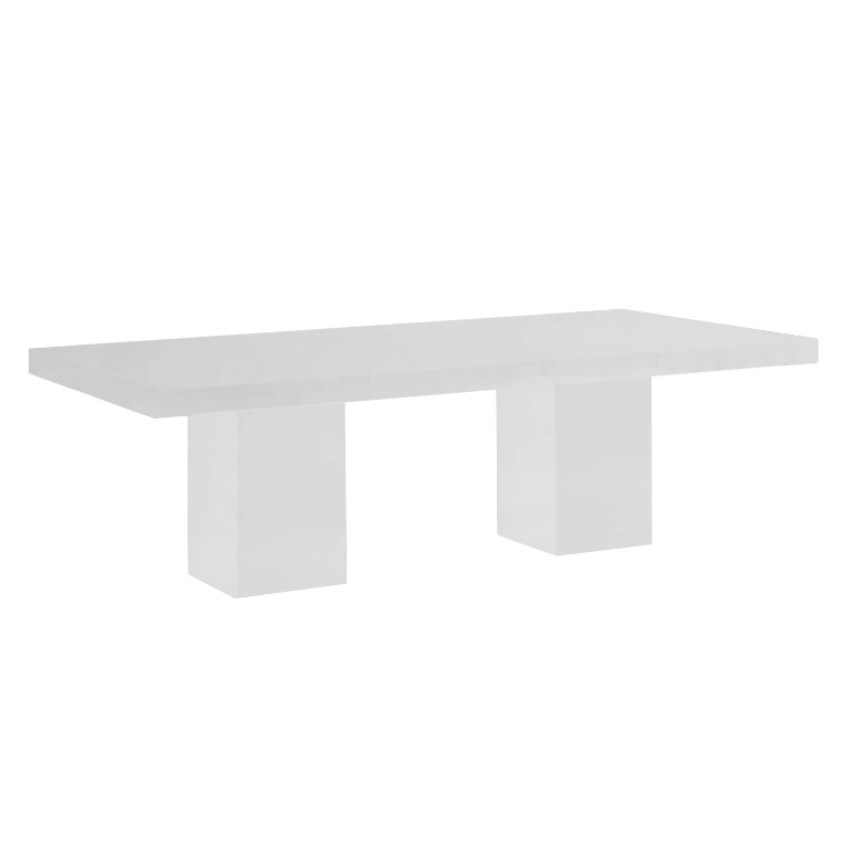Thassos Bedizzano 8 Seater Marble Dining Table