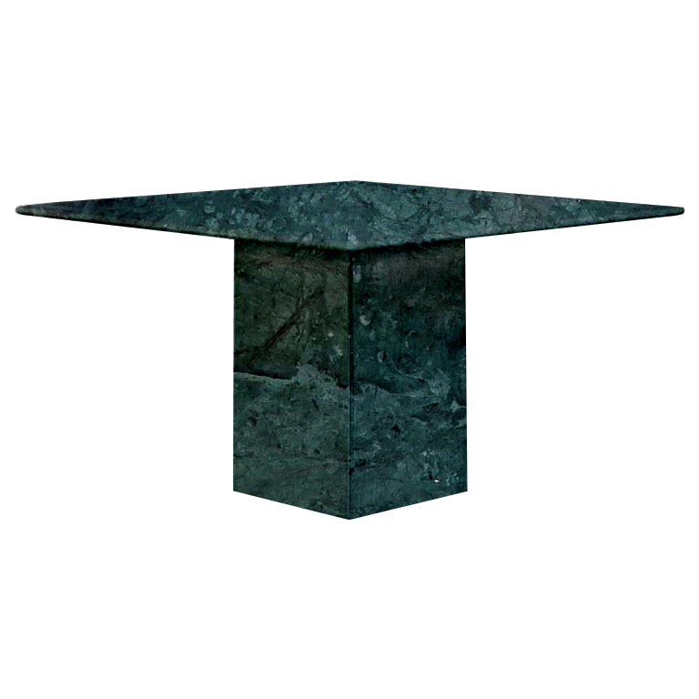 Verde Guatemala Small Square Marble Dining Table